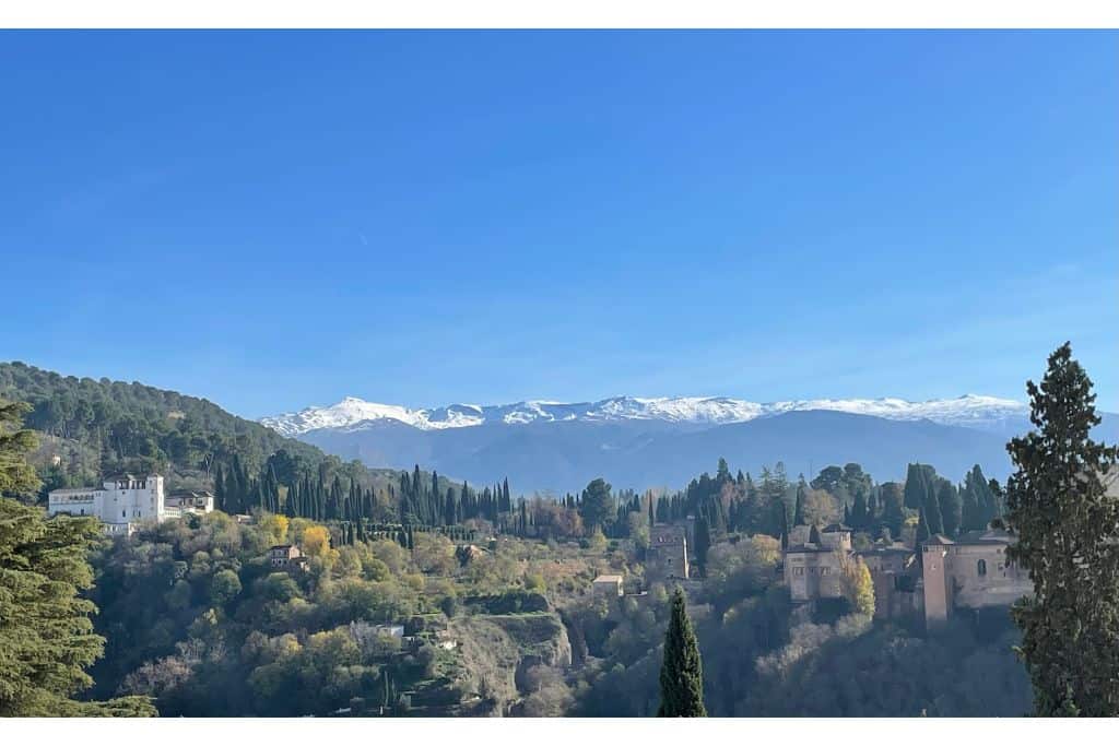 View of Sierra Nevada
