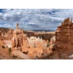 Panoramic view of Bryce Canyon Hoodoos