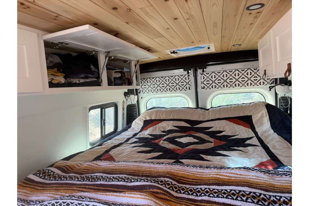 Clothes van storage ideas