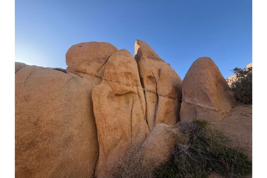 Vein in rock formation