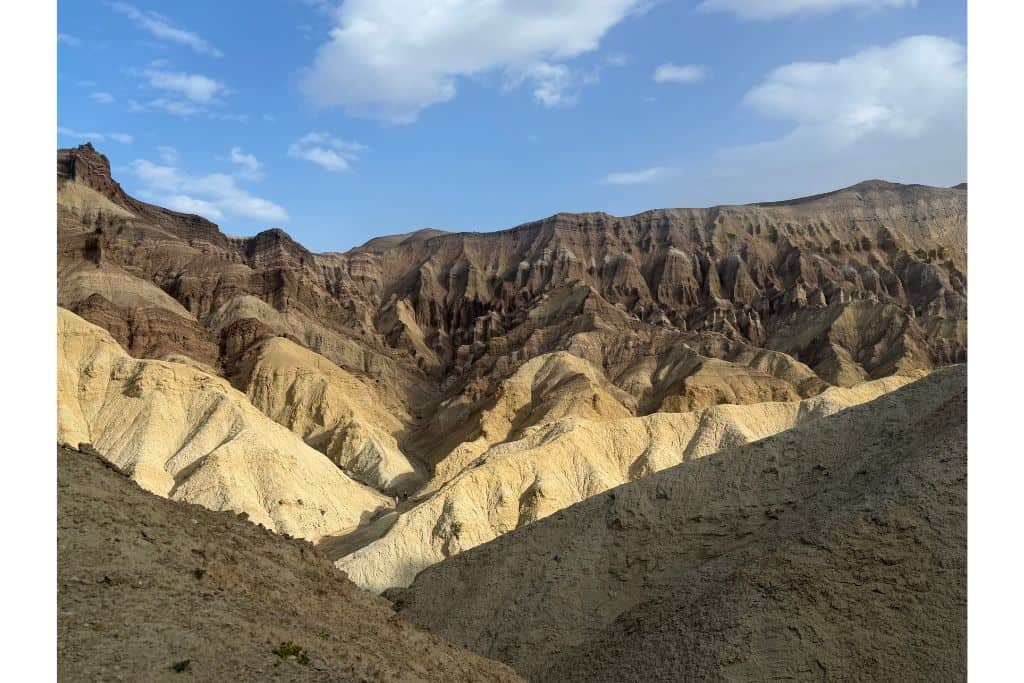 Badlands in Death Valley