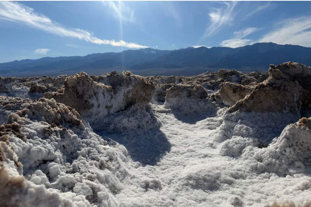 salt pan, death valley